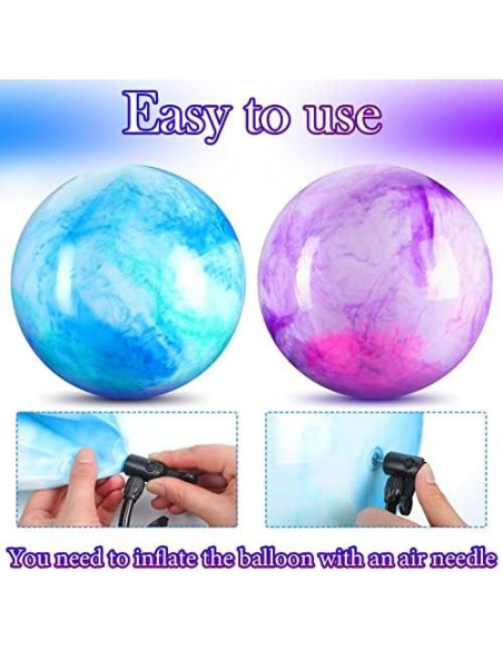 Pelotas Rebotadoras Inflables Deekin 4 Pcs 36 cm PVC Coloridas