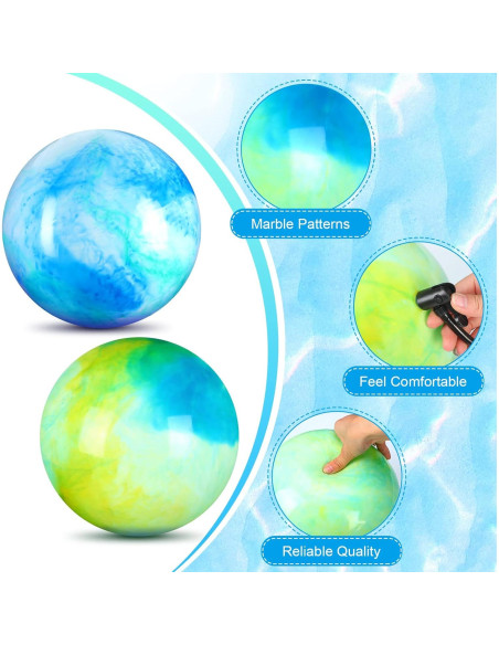 Pelotas Rebotadoras Inflables Deekin 4 Pcs 36 cm PVC Coloridas