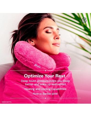 Almohada de Cuello Gravity Rosa Barbie 1.81 kg Ultra Suave