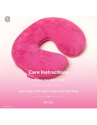 Almohada de Cuello Gravity Rosa Barbie 1.81 kg Ultra Suave