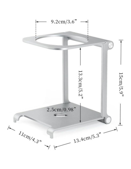 Soporte Plegable para Goteo de Café CAFEMASY - Aluminio 13.4cm