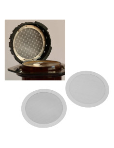Filtros de Café Reutilizables Vitdipy 61mm Acero Inoxidable 2 Pcs