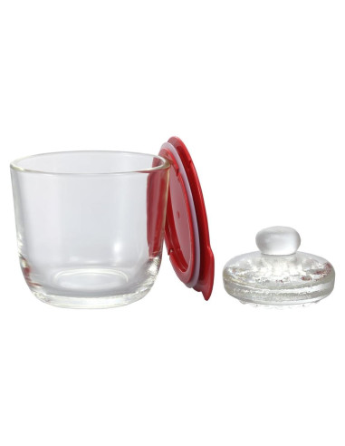 Hario Salting Bowl 500ml Rojo - Apto Microondas y Lavavajillas