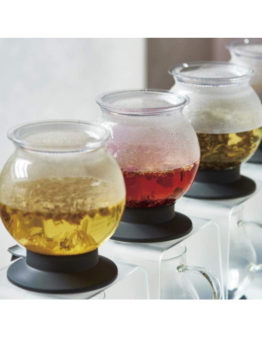 Goteador de Té Hario Largo de Vidrio 800ml Resistente al Calor