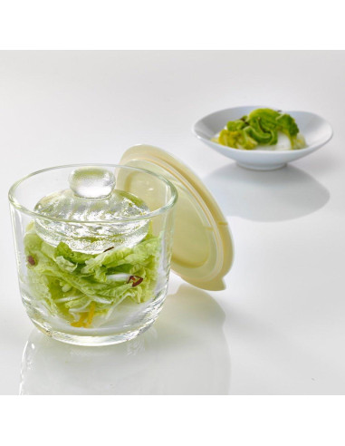 Hario Salting Bowl 500ml Rojo - Apto Microondas y Lavavajillas