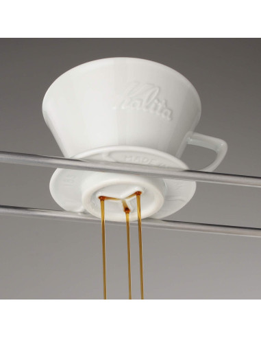 Cafetera de Goteo Kalita Wave 185 Manual Cerámica 2-4 Personas