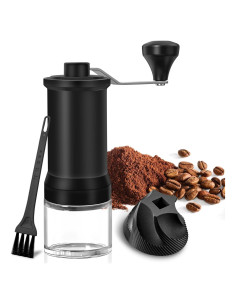 Molino de Café Manual Tengfy, Burr Cerámica Ajustable 30g