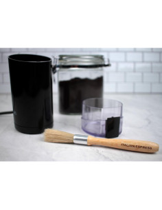 Cepillo de limpieza para café espresso RSVP International 18.7cm 2