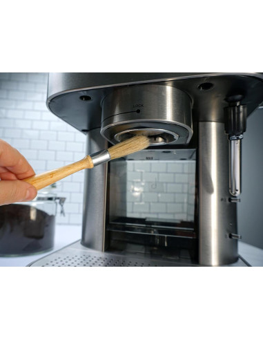 Cepillo de limpieza para café espresso RSVP International 18.7cm