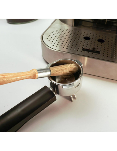 Cepillo de limpieza para café espresso RSVP International 18.7cm