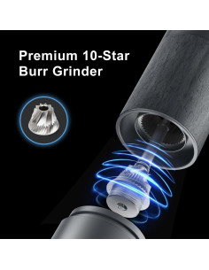 Molinillo de Café Eléctrico CERA+ Portátil para Espresso 2