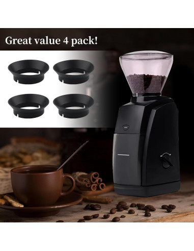 4 Juntas de Silicona para Molinillos Baratza Virtuoso y Encore