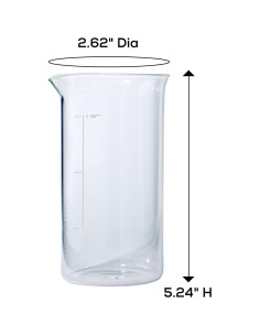 Jarra de Repuesto Aerolatte para Cafetera Prensa Francesa 350 ml 2