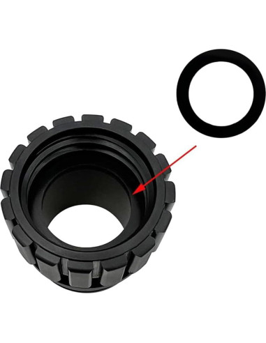 Adaptador de Botellas de Vidrio YS0911 para Sodastream 38mm