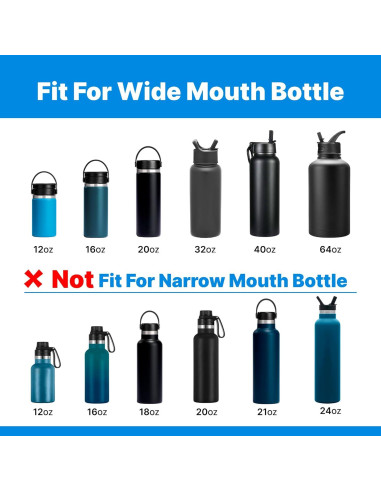 Tapa de repuesto para botellas Hydro Flask 12-64 oz Bluwing