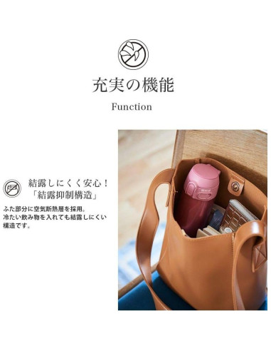 Taza de Acero Inoxidable Zojirushi SM-TA48WA 0.48L Blanca