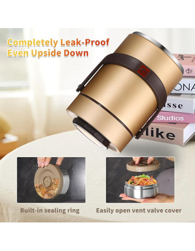 Termo Aislado Munmel 67 oz Acero Inoxidable Boca Ancha