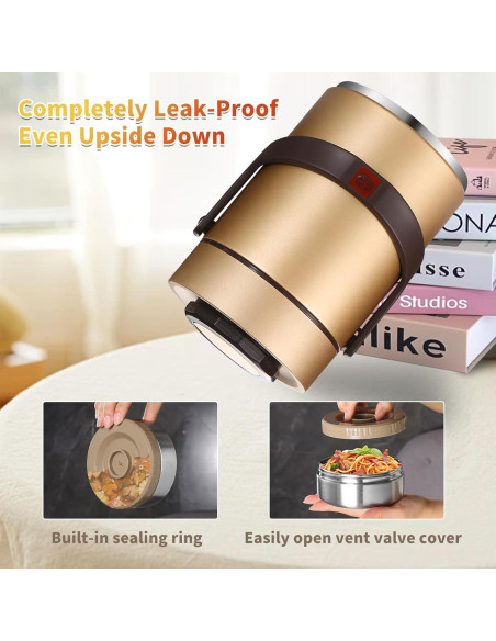 Termo Aislado Munmel 67 oz Acero Inoxidable Boca Ancha Termo Aislado Munmel 67 oz Acero Inoxidable Boca Ancha