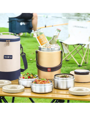 Termo Aislado Munmel 67 oz Acero Inoxidable Boca Ancha