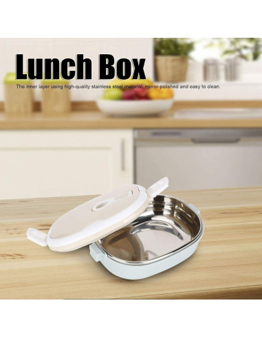 Caja de Almuerzo Niiyen 900ml Acero Inoxidable Rectangular