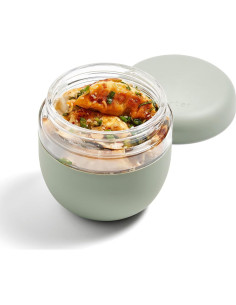 Contenedor de Almuerzo de Vidrio W&P Porter 473 ml Menta 2
