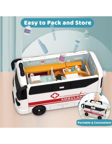 Juego de Casa de Muñecas KOALA DIARY con Kit de Doctor