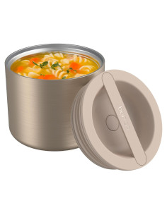 Contenedor de Comida Aislado Bentgo Oro 2.4 Tazas Acero Inoxidable