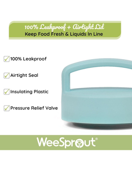 Termo Aislado WeeSprout 12 oz Acero Inoxidable para Niños