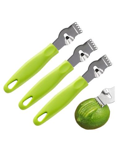 Juego de 3 herramientas de cocina Qusmeiyici - Rallador y pelador