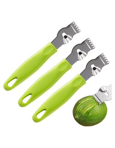 Juego de 3 herramientas de cocina Qusmeiyici - Rallador y pelador