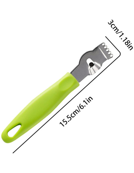 Juego de 3 herramientas de cocina Qusmeiyici - Rallador y pelador