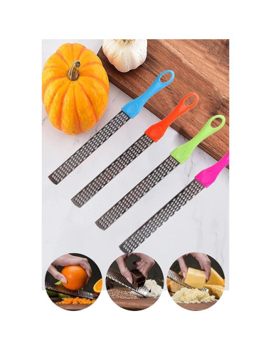 Rallador de Acero Inoxidable Genérico 27 cm para Limón y Queso
