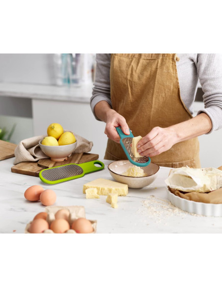 Set de Ralladores de Cocina Joseph Joseph 2 Piezas Acero Inoxidable
