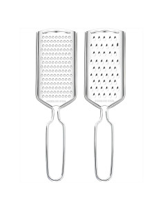 Rallador de Queso y Limón Acero Inoxidable 2 Piezas