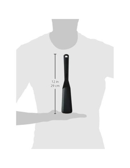 Espátula de Cocina Norpro 99, 28cm, Negra, Resistente al Calor
