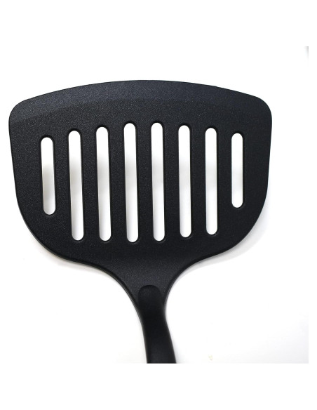 Espátula Ranurada Norpro 1705 Negra Apta Lavavajillas 30.5 cm