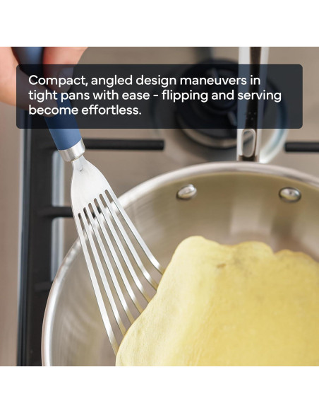 Espátula de Acero Inoxidable Misen para Pescado 30.48cm