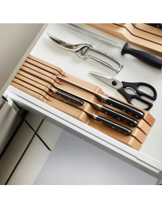 Set de Cuchillos Wüsthof Classic 5 Piezas con Bloque de Madera 2