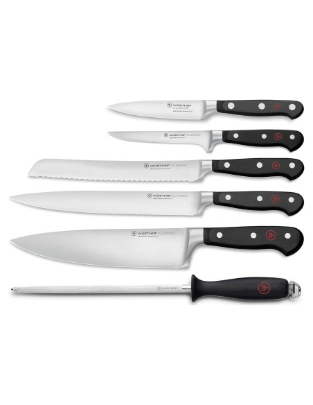 Set de Cocina Wüsthof Clásico 6 Piezas - Cuchillos de Acero