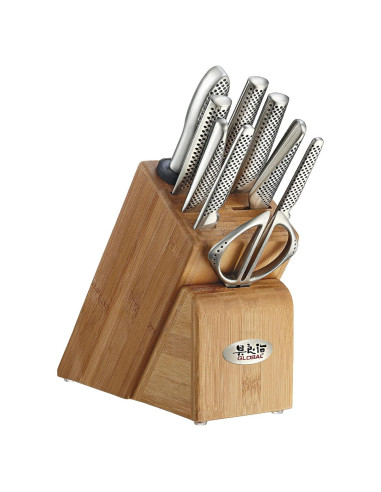 Juego de Cuchillos Global de 10 Piezas - Acero Inoxidable Japonés