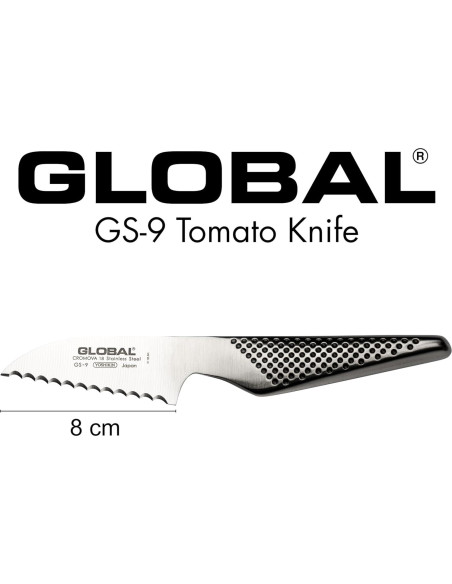Cuchillo para Tomate Global GS-9 - Acero Inoxidable 7.62 cm