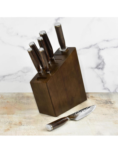 Conjunto de Cuchillos Shun Premier 8 Piezas Acero VG-MAX