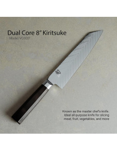 Cuchillo Kiritsuke Shun Dual Core 20.32 cm Acero Inoxidable 2