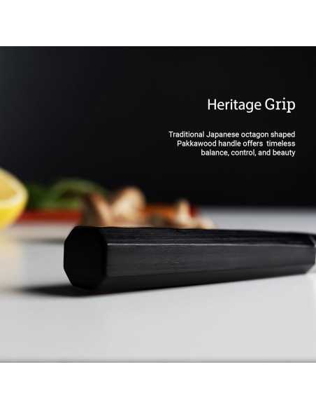 Cuchillo Kiritsuke Shun Dual Core 20.32 cm Acero Inoxidable