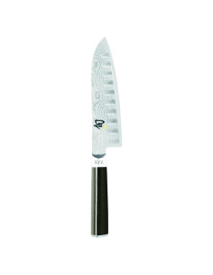 Cuchillo Santoku Shun 17.78 cm Acero VG-MAX Molienda Hueca