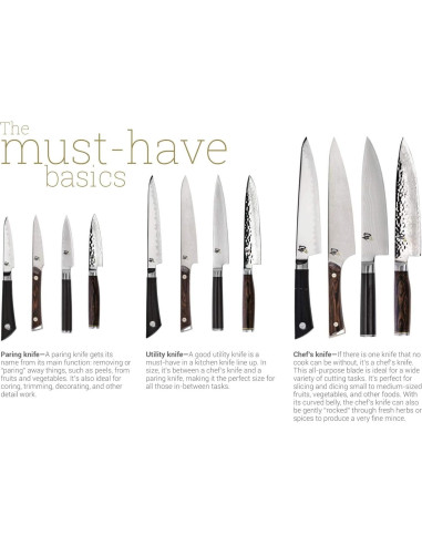 Cuchillo de Carne Shun Higo-No Kami 8.9 cm Acero Inoxidable