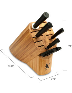 Set de Bloque de Cuchillos Shun Sora 6 Piezas Acero VG10 2