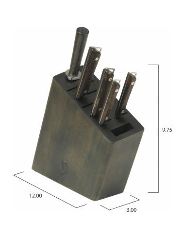 Conjunto de Cuchillos de Cocina Shun Kanso 6 Piezas