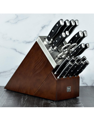 Juego de cuchillos 20 piezas Henckels Forged Accent acero