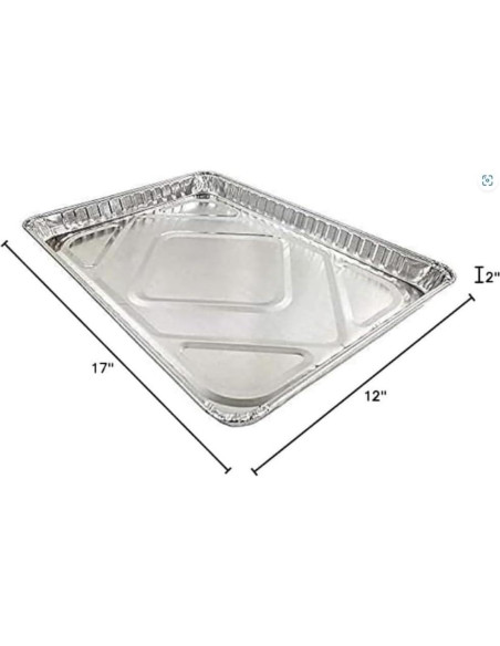 Molde para Pastel 1/2 Tamaño ProPac & Seal - Aluminio 10 Pzas